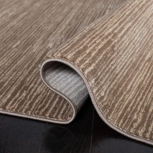 Miniatura 6 de SAFAVIEH - Alfombra de 8x10 pies, colección Vision, diseño moderno en tonos ombré, color marrón claro, no suelta pelusa y fácil de limpiar, ideal