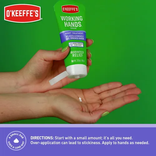 Miniatura 7 de O'Keeffe's 102965 - Crema de tratamiento nocturno para manos