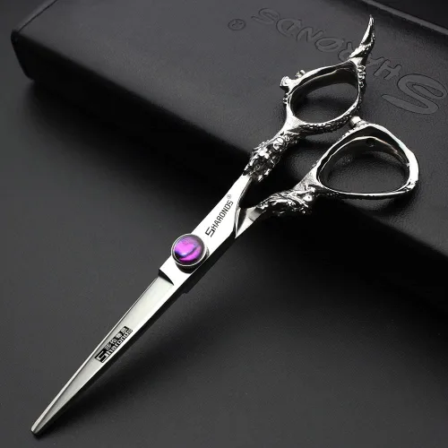 Miniatura 2 de Tijeras de corte de pelo, tijeras profesionales de peluquería de 6 pulgadas, uso doméstico para hombre, mujer, adultos, niños, bebés