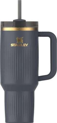 Miniatura 24 de Stanley Quencher H2.0 - Vaso de acero inoxidable con asa, pajilla y tapa FlowState giratoria de 3 posiciones; aislamiento térmico, sin BPA; apto