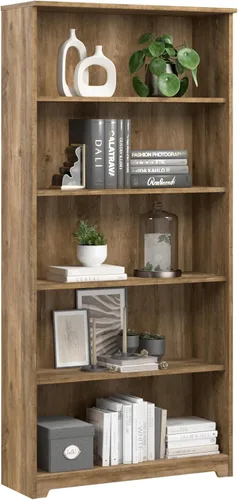 Miniatura 9 de Bush Furniture estantería con 5 niveles, Madera