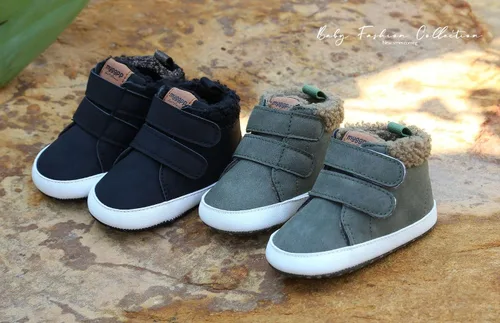 Miniatura 2 de Timpnsd Zapatos deportivos para bebés, niños y niñas, botas de nieve para bebés, suela antideslizante, para recién nacidos, para primeros pasos
