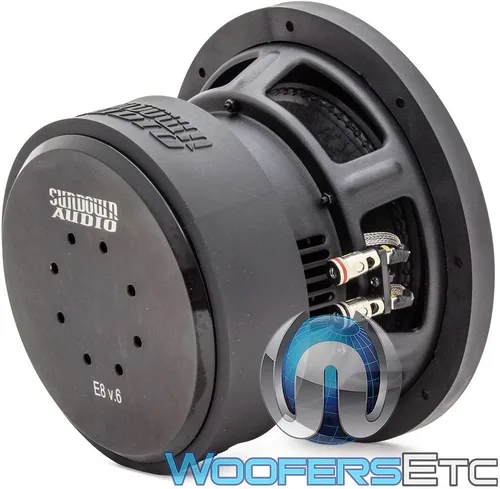 Miniatura 3 de Sundown Audio E-8 V.6 D4 8" 300W Dual 4-Ohm Serie EV.6 Subwoofer