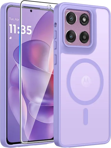 Miniatura 56 de FNTCASE - Funda para iPhone 16 Pro: magnética, mate, translúcida, de grado militar, protectora contra caídas, resistente, fina, duradera y a prueba