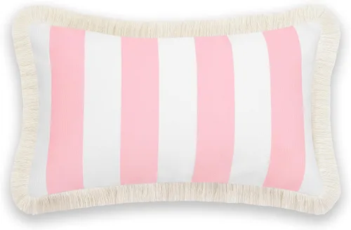 Miniatura 6 de Hofdeco Premium Coastal Patio - Funda de almohada lumbar para interiores y exteriores, 12 x 20 pulgadas, repelente al agua para patio trasero, sofá