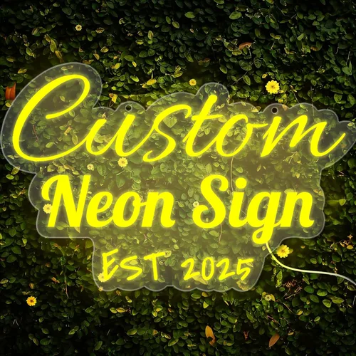 Miniatura 4 de Letrero de neón personalizado Letreros de neón personalizados para fiestas de boda, decoración de pared de negocios, letreros de neón