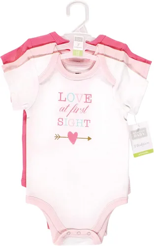 Miniatura 63 de Hudson Baby baby-girls Cotton Bodysuits 3-pack