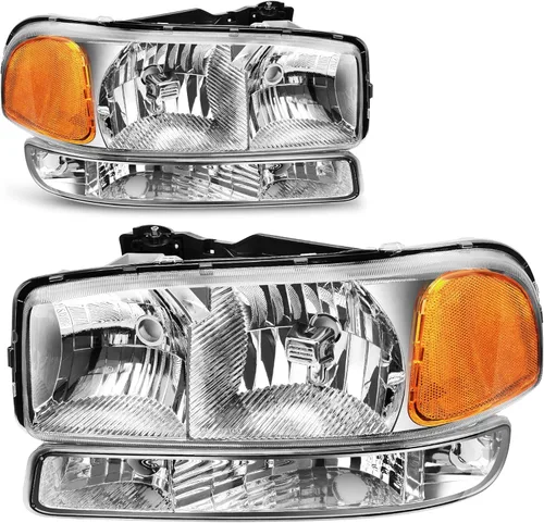 Miniatura 7 de AUTOSAVER88 Conjunto de faros LED DRL Compatible con 99-06 GMC Sierra 1500 2500/01-06 Sierra 1500HD 2500HD 3500/2007 Sierra 1500 1500HD 2500HD 3500