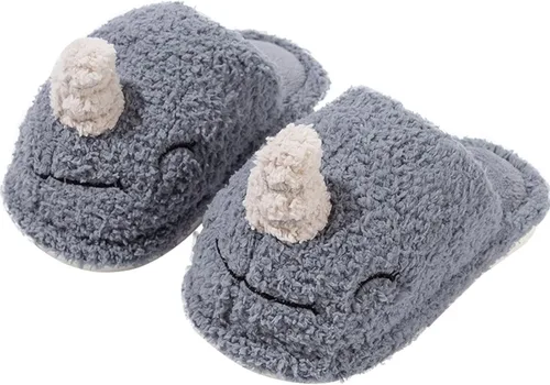 Miniatura 5 de T Strap Sandals for Girls Fashion Cute Autumn and Winter Girls Boys Slippers Flat Bottom Fuzzy Girl Slippers