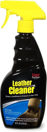 Stoner Car Care 95400 Limpiador y acondicionador de cuero para limpiador interior de automóvil 3 en 1 para rehidratar, proteger y preservar