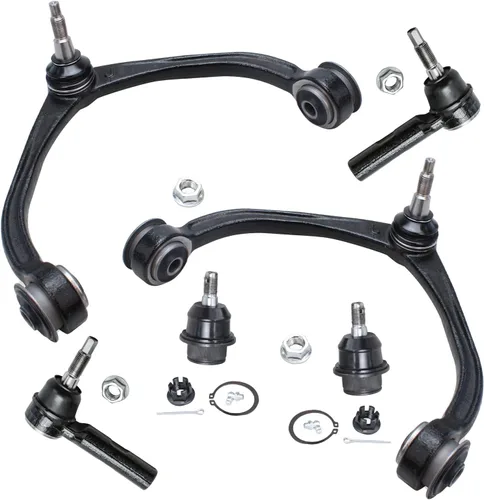 Miniatura 56 de Detroit Axle - Kit de extremo delantero para Chrysler 300 Dodge Charger Challenger 2011-2023, 2 brazos de control inferiores traseros 2 varillas