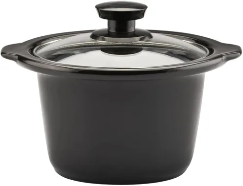 Miniatura 3 de Kitchen Selectives Serie Color de olla de cocción lenta de 1 1/2 cuartos de galón, olla de cocción lenta para salsas, sopa y más, calentador Rojo