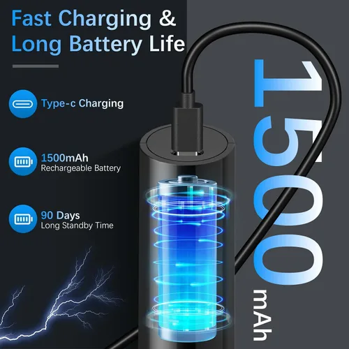 Miniatura 5 de Espumador de leche recargable con soporte, varita espumadora eléctrica, máquina de espuma de café de mano, desmontable de acero inoxidable