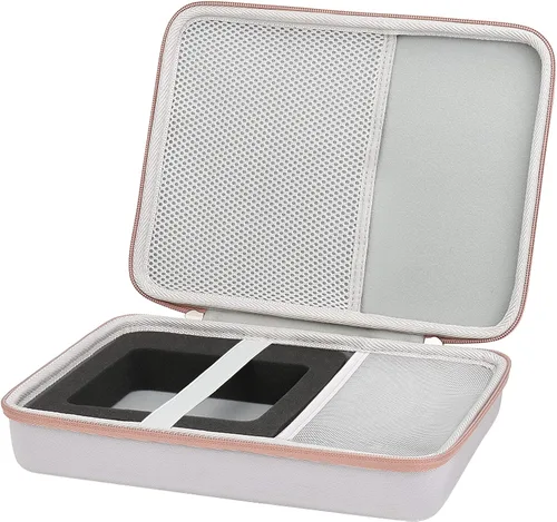 Miniatura 7 de khanka Funda rígida de viaje compatible con proyector de bolsillo Kodak Luma 400/450, proyector de película portátil, solo funda