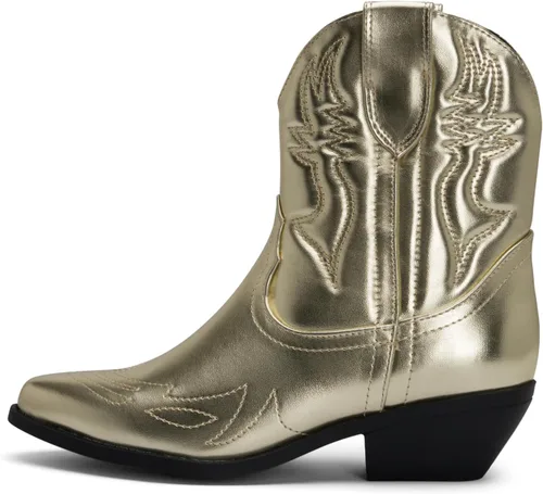 Miniatura 2 de STYLISH S BUCK - Botas vaqueras occidentales con tacón bajo y punta puntiaguda para mujer