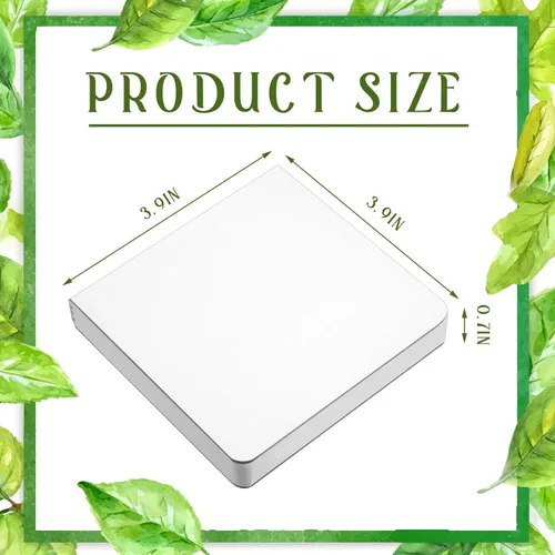 Miniatura 2 de Tenceur 8 mini diarios de acuarela portátiles de 3.9 x 3.9 pulgadas, 240 hojas, 480 páginas, cuadernos de bocetos cuadrados pequeños de acuarela