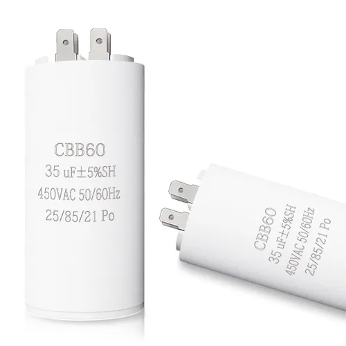 Miniatura 14 de Condensador de funcionamiento del motor 20UF CBB60, 450VAC 50/60HZ Condensador cilíndrico para funcionamiento del motor, lavadoras, acondicionadores
