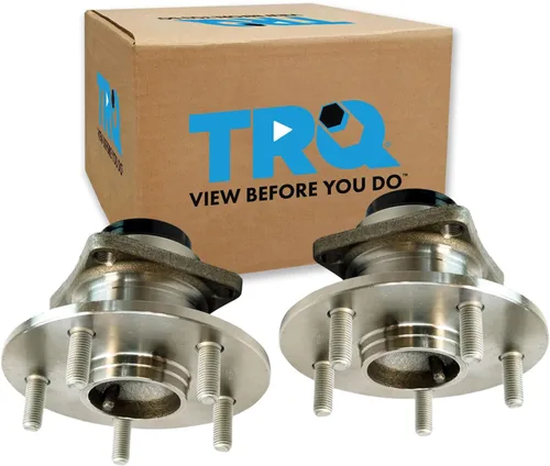 Miniatura 143 de TRQ Conjunto de rodamiento y cubo de rueda delantera de 2 piezas compatible con Chevrolet Trailblazer 02-09, Trailblazer EXT 02-06, GMC Envoy 02-09