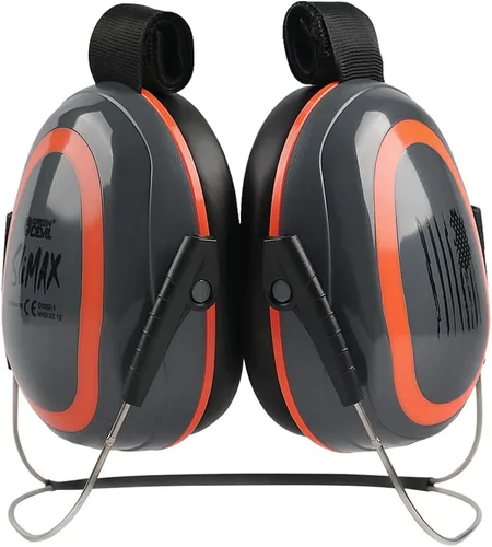 Miniatura 7 de Orejeras de protección auditiva GREEN DEVIL SNR 27dB/NRR 22dB Reducción de ruido Orejeras con banda para la cabeza/montadas en el casco/detrás