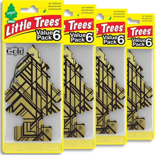 Miniatura 29 de Little Trees - Ambientador de árbol colgante que proporciona un aroma de larga duración para tu hogar o tu auto. Aroma Bayside Breeze, 24