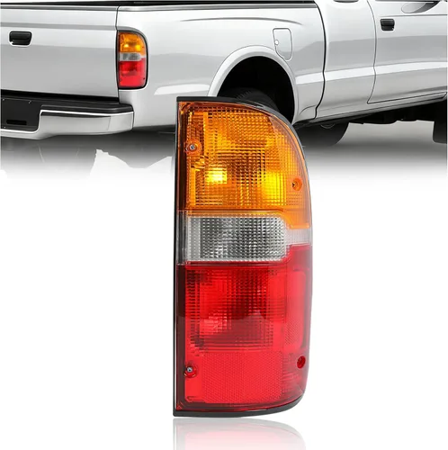 ECOTRIC lámpara de luz trasera con bombilla(s) compatible con camioneta Toyota Tacoma 1995-2000 reemplaza TO2801116 8155004030 luz trasera trasera