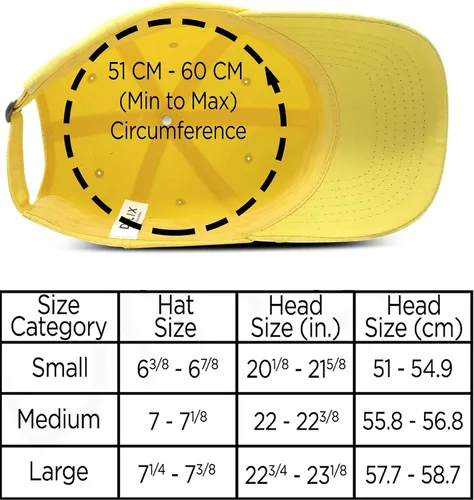Miniatura 43 de DALIX Gorra de béisbol para papá, lisa, para hombre, mujer, algodón, ajustable, en blanco, sin estructurar, suave