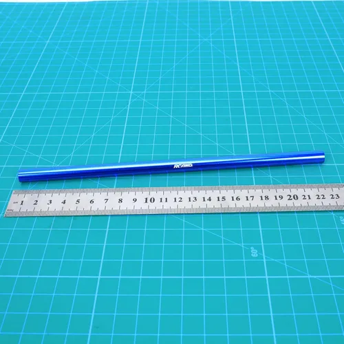 Miniatura 5 de RCAWD Aleación de aluminio 227Mm eje de transmisión central para 1-10 Arrma 4s Kraton Azul Oscuro