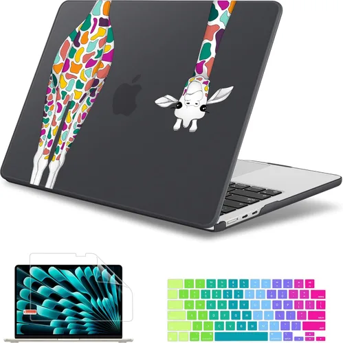 Miniatura 21 de May Chen para M4 MacBook Air de 13.6 pulgadas Funda 2025 2024 2023 2022 Modelos: A3240 A3113 M3 A2681 M2, Carcasa de plástico rígido para MacBook
