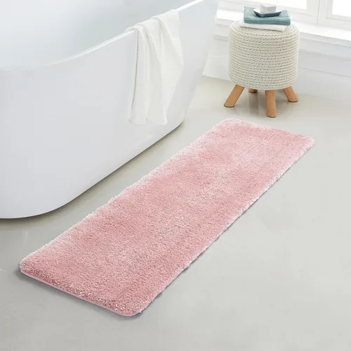 Miniatura 42 de YHF - Alfombras de baño de 20 x 32 pulgadas, extra gruesas y suaves, de microfibra peluda, lavables a máquina, alfombras de baño absorbentes, tapete