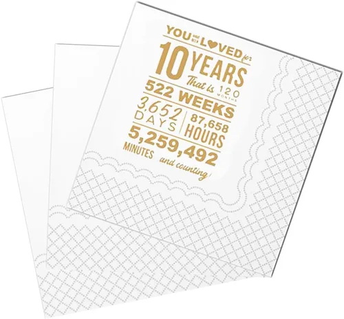 Miniatura 9 de SharkBliss Divertidas servilletas de cóctel de cumpleaños número 16, paquete de 50 servilletas de papel para niños y niñas, decoración de cumpleaños