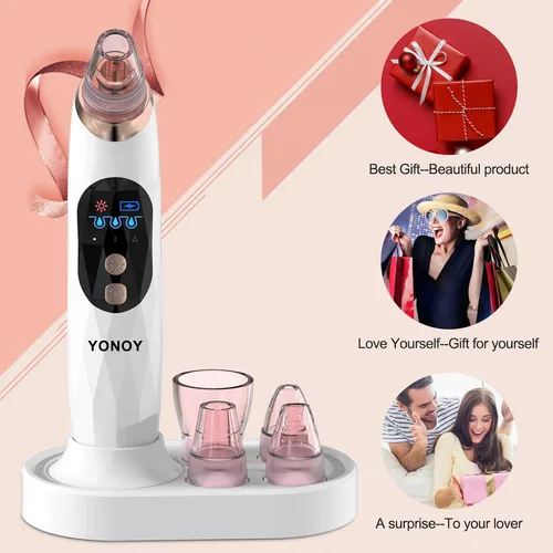 Miniatura 7 de YONOY 2026 - Removedor de puntos negros con compresa caliente, limpiador facial eléctrico mejorado 2026, extractor de poros, extractor