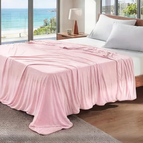 Miniatura 29 de Bedsure - Manta refrescante para personas que tienen calor al dormir, para habitación de niñas y niños, cobija fresca, ropa de cama ligera