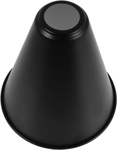 Garneck Protector de lámpara de metal industrial, pantalla colgante de cono de hierro vintage para lámpara de mesa de aplique de pared, diseño de