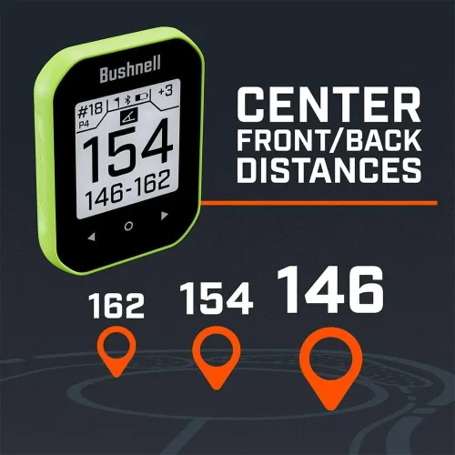 Miniatura 7 de Bushnell Phantom 3 Slope GPS Golf Green con tecnología Slope, pantalla táctil, soporte magnético para carrito con paquete de toallas Wearable4U