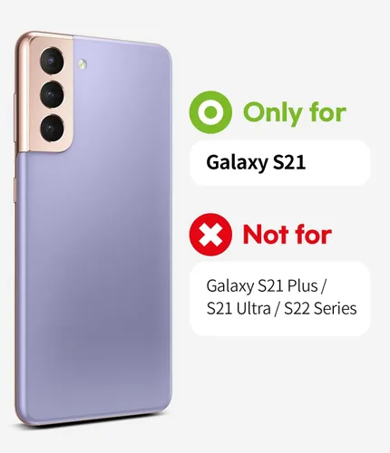 Miniatura 6 de GOOSPERY Funda de silicona líquida compatible con Samsung Galaxy S21, suave al tacto, protección de cuerpo completo, a prueba de golpes, con forro