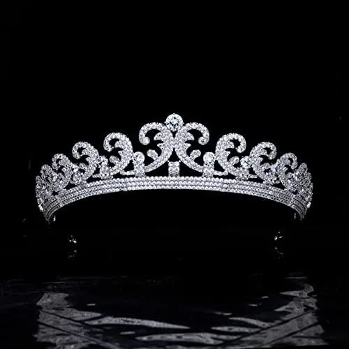 Miniatura 2 de hair jewelry crown tiaras for women Bridal Crown Retro Bride Tiaras for Women Wedding Crowns Princess Birthday Headdress Hair Jewelry