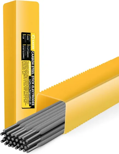Saker E6013 Varilla de Soldadura 3/32 Pulgadas 1 Libra Electrodos de Soldadura de Barra de Acero al Carbono