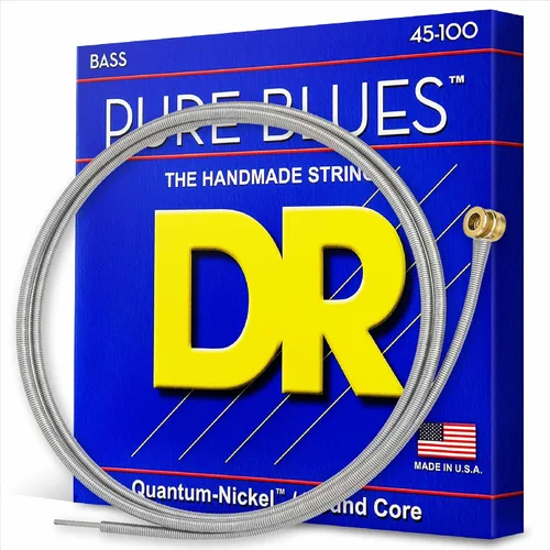 Miniatura 9 de DR Strings PURE BLUES Cuerdas para Bajo Eléctrico (PB5-40)