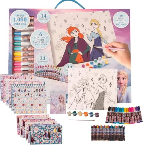 Miniatura 10 de Innovative Designs Cocomelon - Set de pintura y actividades creativas con lienzo para colorear para niños, más de 1000 piezas