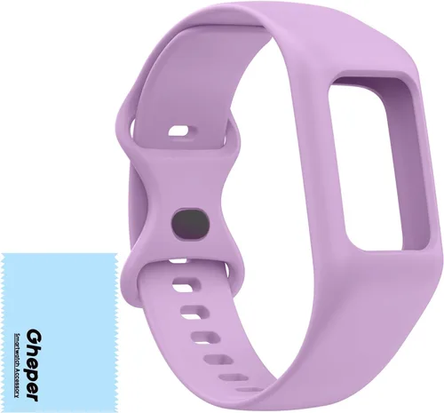 Miniatura 17 de Correa de reloj suave compatible con Fitbit Charge 6, Charge 5, Charge 4, Charge 3/3SE, correa de muñeca de silicona protectora todo en uno, correa