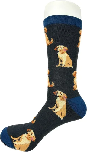 Miniatura 3 de Everything Chic Calcetines divertidos para hombre y mujer, diseño de animal para perro, casual, divertido, divertido, para papá, feliz y divertido
