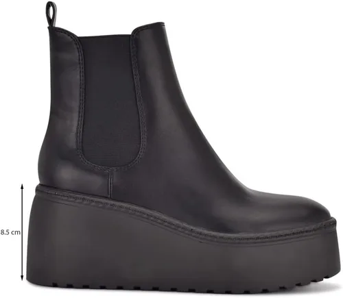 Miniatura 5 de Nine West Botines Chelsea con suela gruesa Henrita3 para mujer