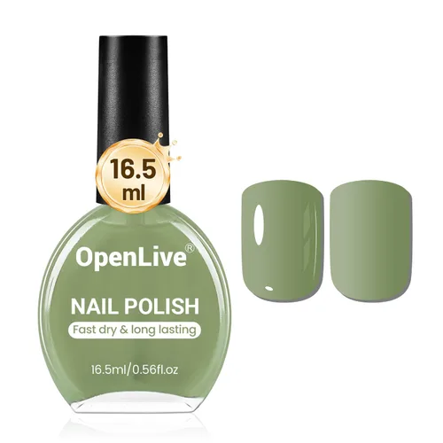 Miniatura 11 de OpenLive 16.5ml Esmalte de uñas rosa polvoriento de secado rápido de gran volumen, rosa claro, esmalte de uñas de secado rápido y color duradero