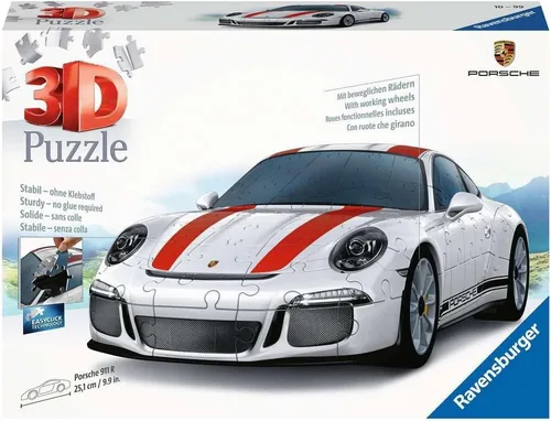 Miniatura 10 de Ravensburger Iconics: Porsche 3D Puzzle para niños 8+