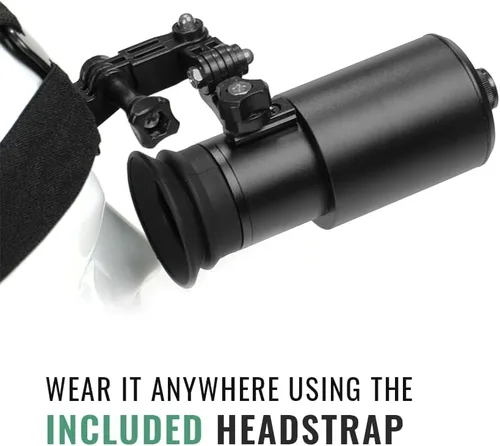 Miniatura 3 de MAX 2.0 Digital Night Vision Goggle & Fusion 3.0 Thermal/NV Goggle - Head & Helmet Mounted, Wide Viewing, 1x Lens, USB Rechargeable Infrared Heat