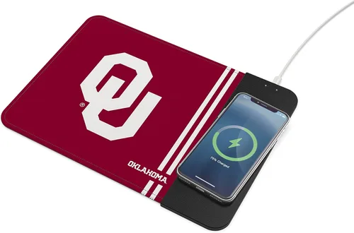 Miniatura 28 de SOAR NCAA Almohadilla de ratón unisex con carga inalámbrica para teléfono celular