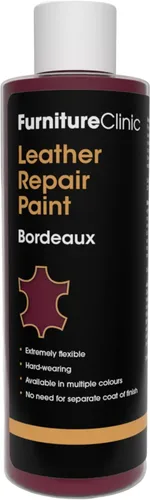 Miniatura 13 de Furniture Clinic Pintura y tinte para reparación de cuero, colorante autosellante para una reparación rápida y fácil del cuero, adecuado para sofás