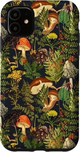 Miniatura 8 de Mushroom Woodland Scene elderberries Fungi Nature Shrooms Case for iPhone 17