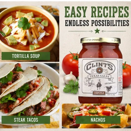 Miniatura 5 de Clints Chipotle de salsa 16 oz (paquete de 6)