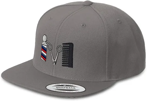 Miniatura 18 de Speedy Pros Gorra Snapback para hombre, de ala plana, con logotipo de peluquero, bordado, de acrílico